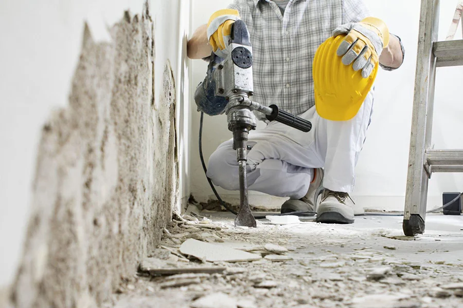concrete slab foundation repair Jeffersontown, KY